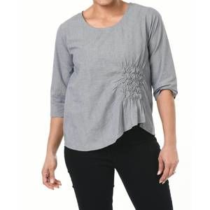 NEW TULIP CLOTHING olga top in camden check